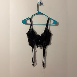 Avidlove Elegant Black Lace Bralette Size Medium
